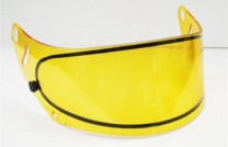 Arai helmet visor face shield gp 6 dual pane yellow